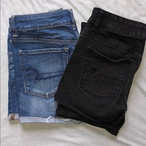 American Eagle High-Rise Shortie Shorts Bundle